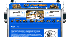 Desktop Screenshot of cornfootbros.com.au